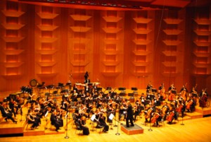 L'orchestre à l'Auditorium © D. Coueffé