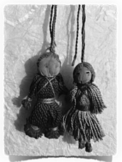 Nénette et Rintintin, poupées fétiches typiques de la Grande Guerre