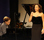 Adèle Charvet et Florian Caroubi, duo mezzo-soprano et piano