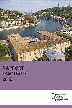 Couverture rapport d'activité 2016
