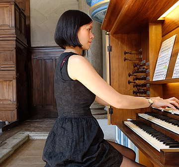 Fanny Cousseau, orgue